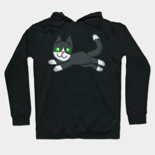 Floppy Cat [Tuxedo] Hoodie